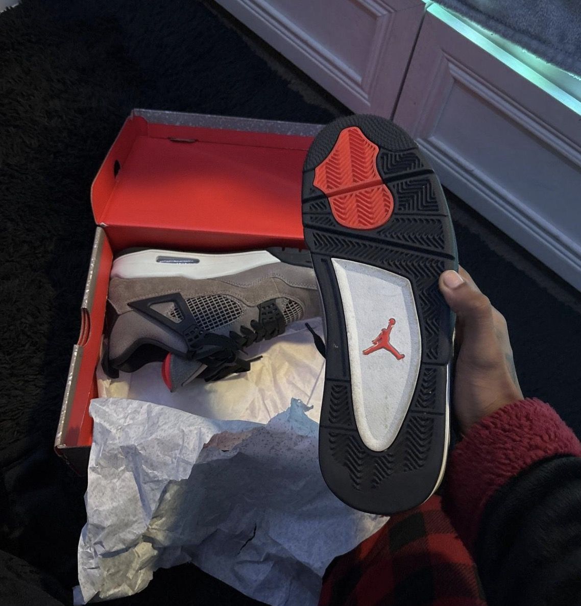 Infrared Jordan 4’s