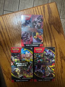 Pokémon TCG Booster Bundle Lot of 3