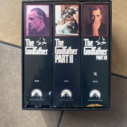 VHS The Godfather Collection