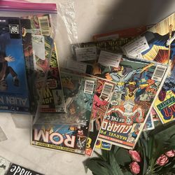 VintageComics Set Some Valuable!! $100 All & All In Clear Plastic & Are In Mint Condition 