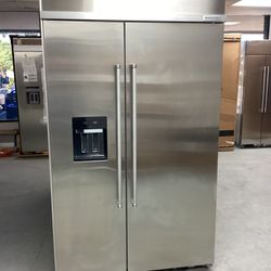 Kitchenaid Built-In Built-In (Refrigerator) Stainless steel Model KBSD708MSS - 2527