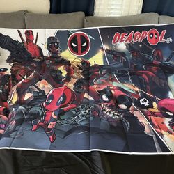 New, A Very Large Deadpool Banner/Backdrop