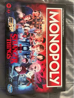 STRANGER THINGS MONOPOLY SEALED!
