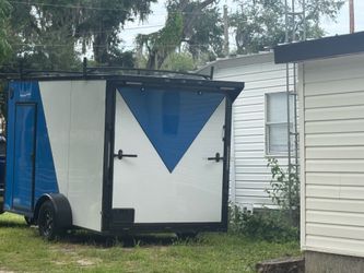 7x12 enclosed cargo trailer