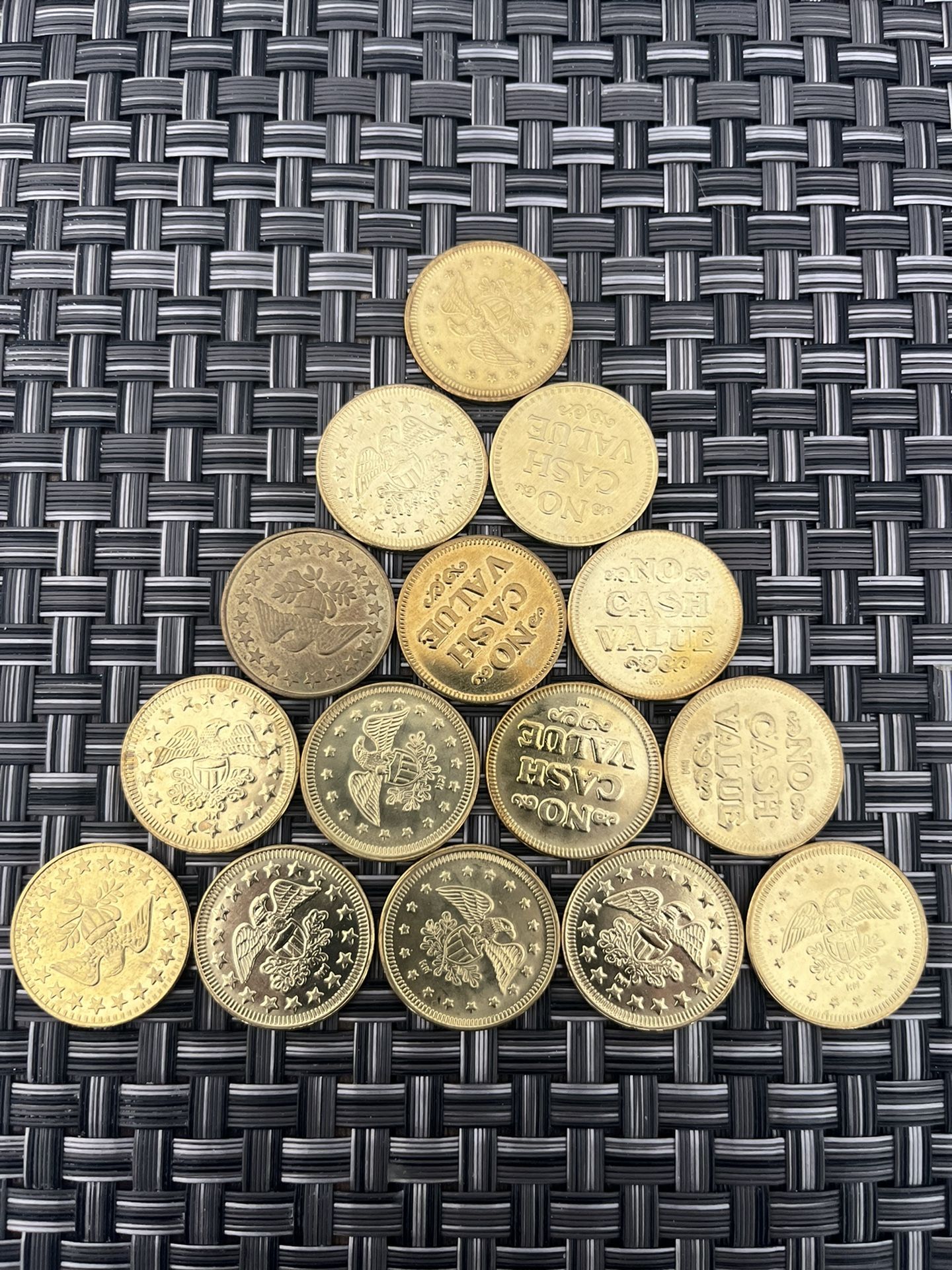 25mm/ 1 Inch Arcade Tokens