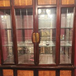 Brown China Cabinet