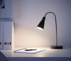Black Desk / Table Lamp - Adjustable Arm