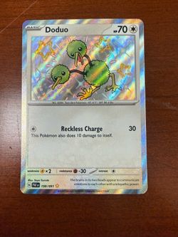 Pokemon, Doduo - SV: Paldean Fates