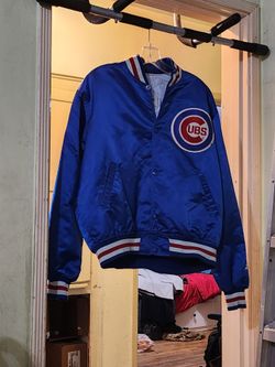 Vintage Chicago Cubs Starter Satin Bomber Jacket – Size Large