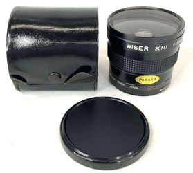 Wiser Semi Fish-Eye 0.42x V11 55mm Marumi 1B Lens Adapter Converter
