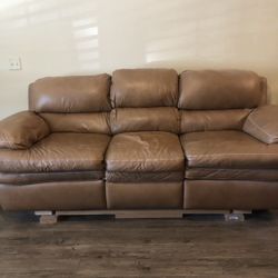 Leather Couch 