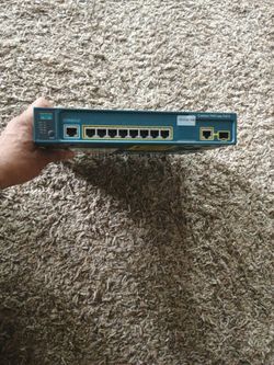 Cisco Catalyst 3560 PoE-8 Switch With Power Adapter