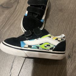 Vans toddler Classic Flame Slip-on 