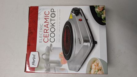 Electric ceramic cooktop