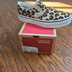 Girls Vans. Size 2 Kids