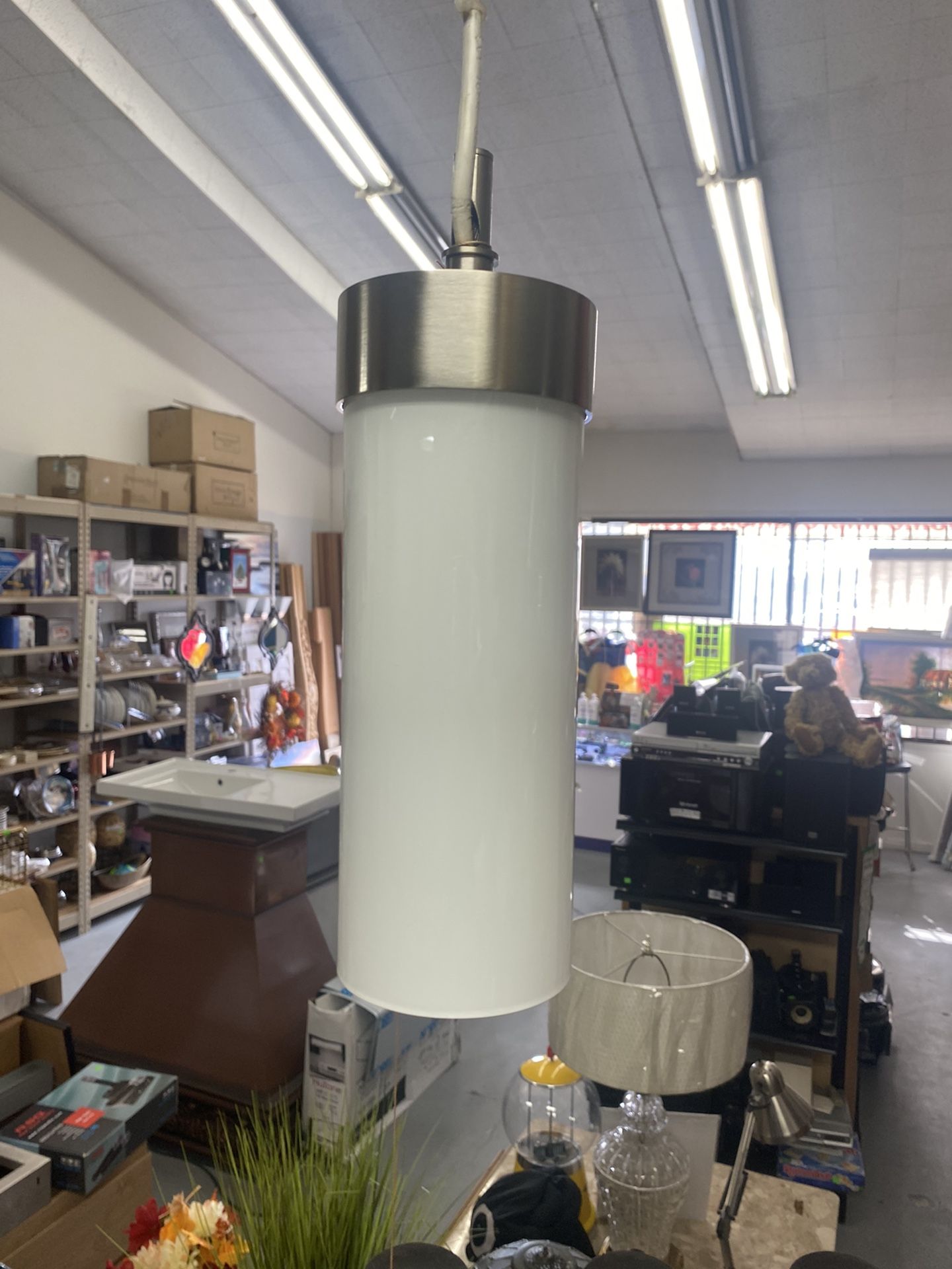 Hinton Collection 1-Light Pendant – Progress Lighting Foundry Single Pendant Lights SALE. $75 each. (Retails For Over $200)