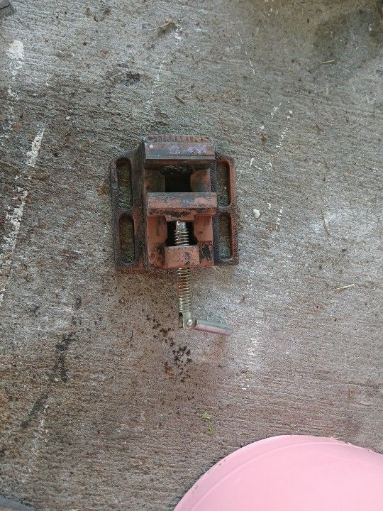 Rare Drill Press Vice