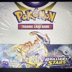 Pokemon TCG Sword & Shield Brilliant Stars Booster Box Factory Sealed 2022