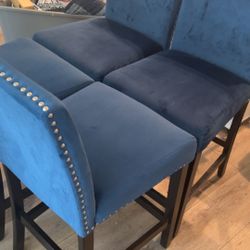 Four Bar Stool Chairs