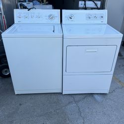 Super Capacity Kenmore Washer And Dryer Set , With Warranty And Free Delivery 