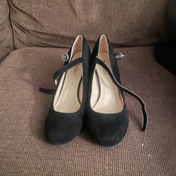 Black Heels (webbed)