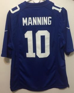 NFL Giants Manning (10) Jersey