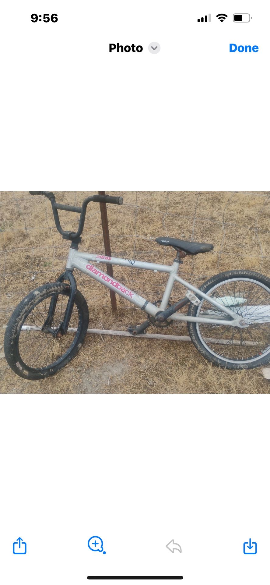 Diamondback nitrous BMX bike