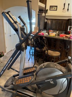 Elliptical Nordic track audio strider 990