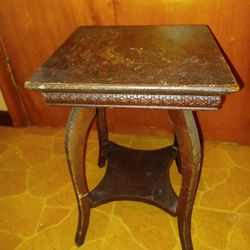 Antique Small Wood Table