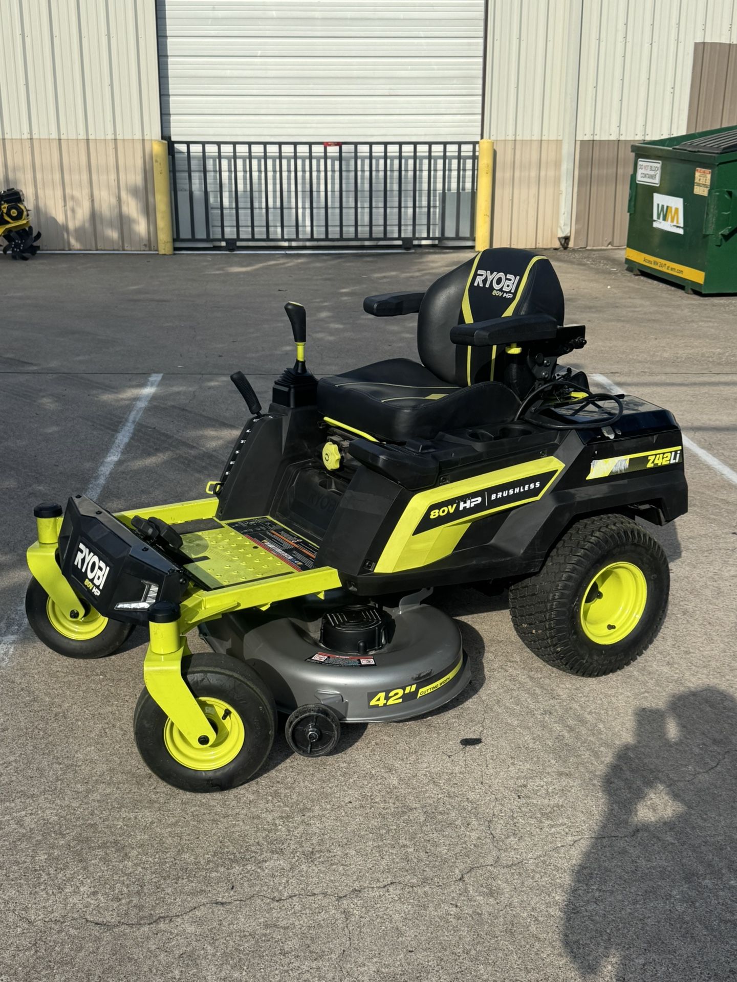 Ryobi 42” Zero Turn Riding Mower