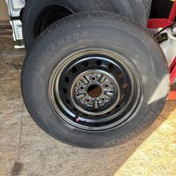 Steel Wheels And Tire Set