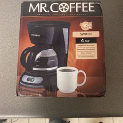 Mr. Coffee 4 Cup Coffee Maker 