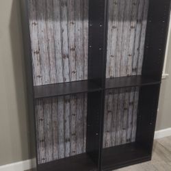 Pair of bookshelves