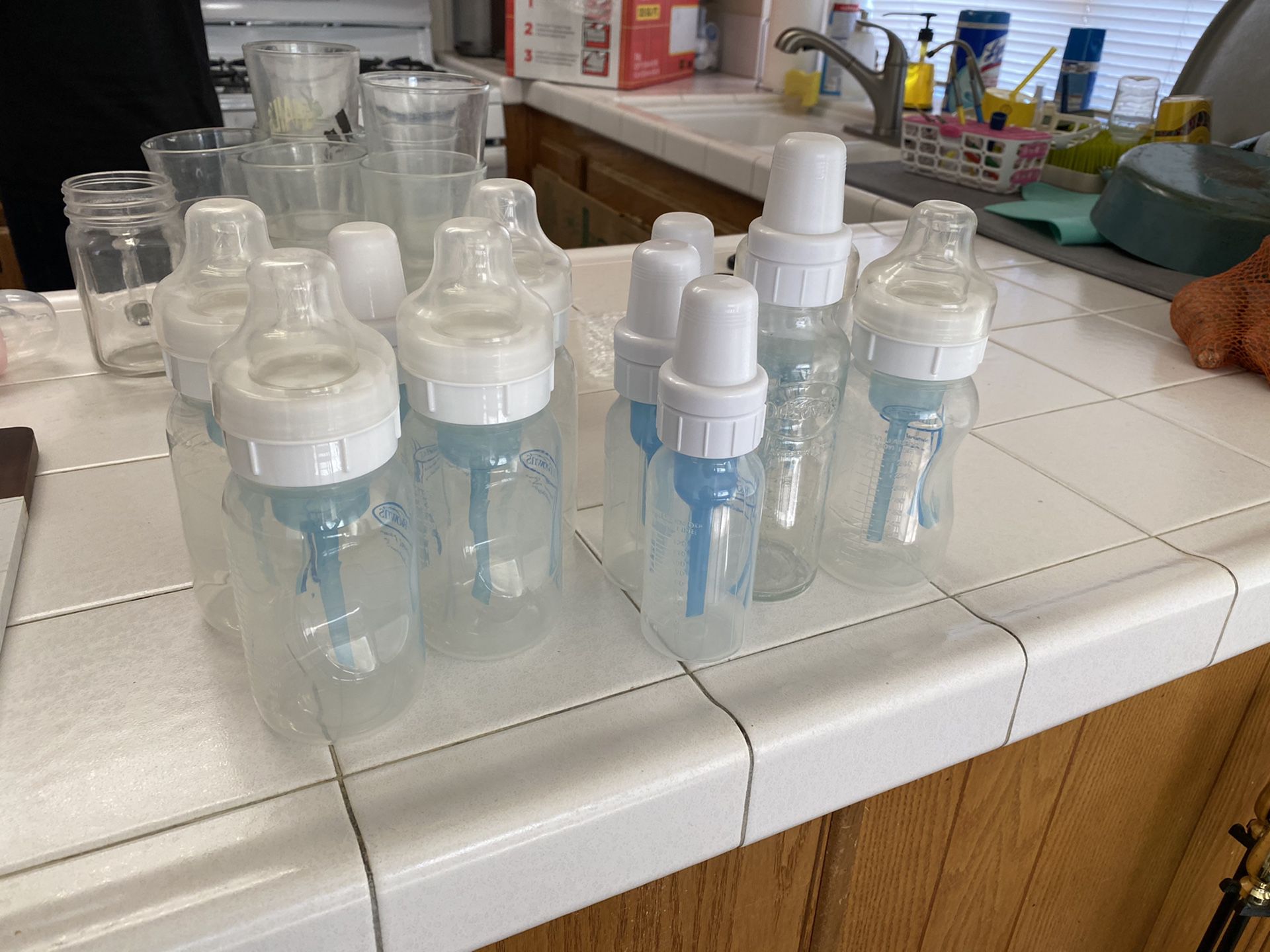 Set of Dr. Brown bottles