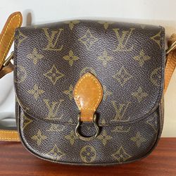 Authentic LOUIS VUITTON Handbag Saint Cloud PM Shoulder / 