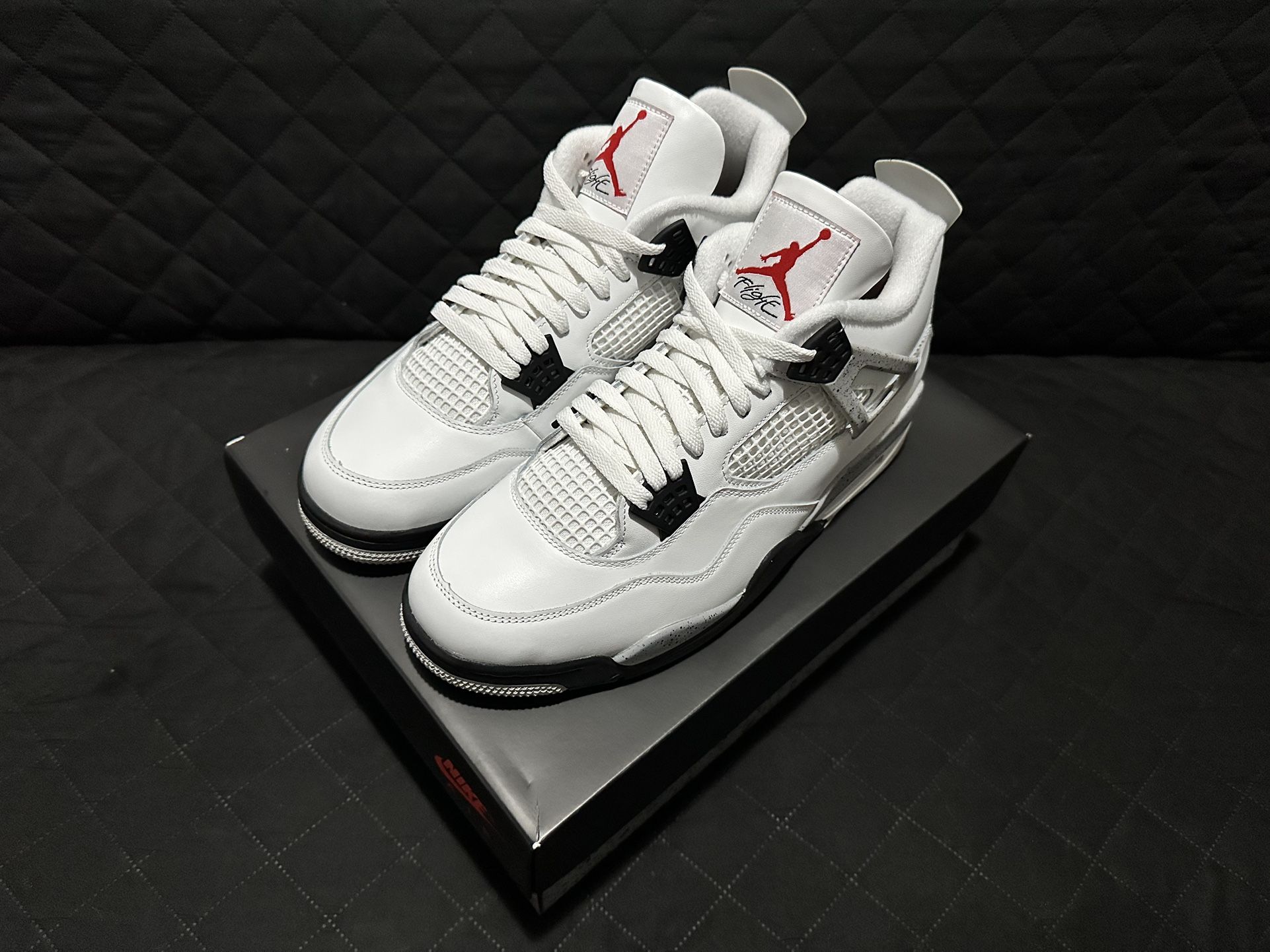 Nike Air Jordan 4 White Cement Size 13 DS!