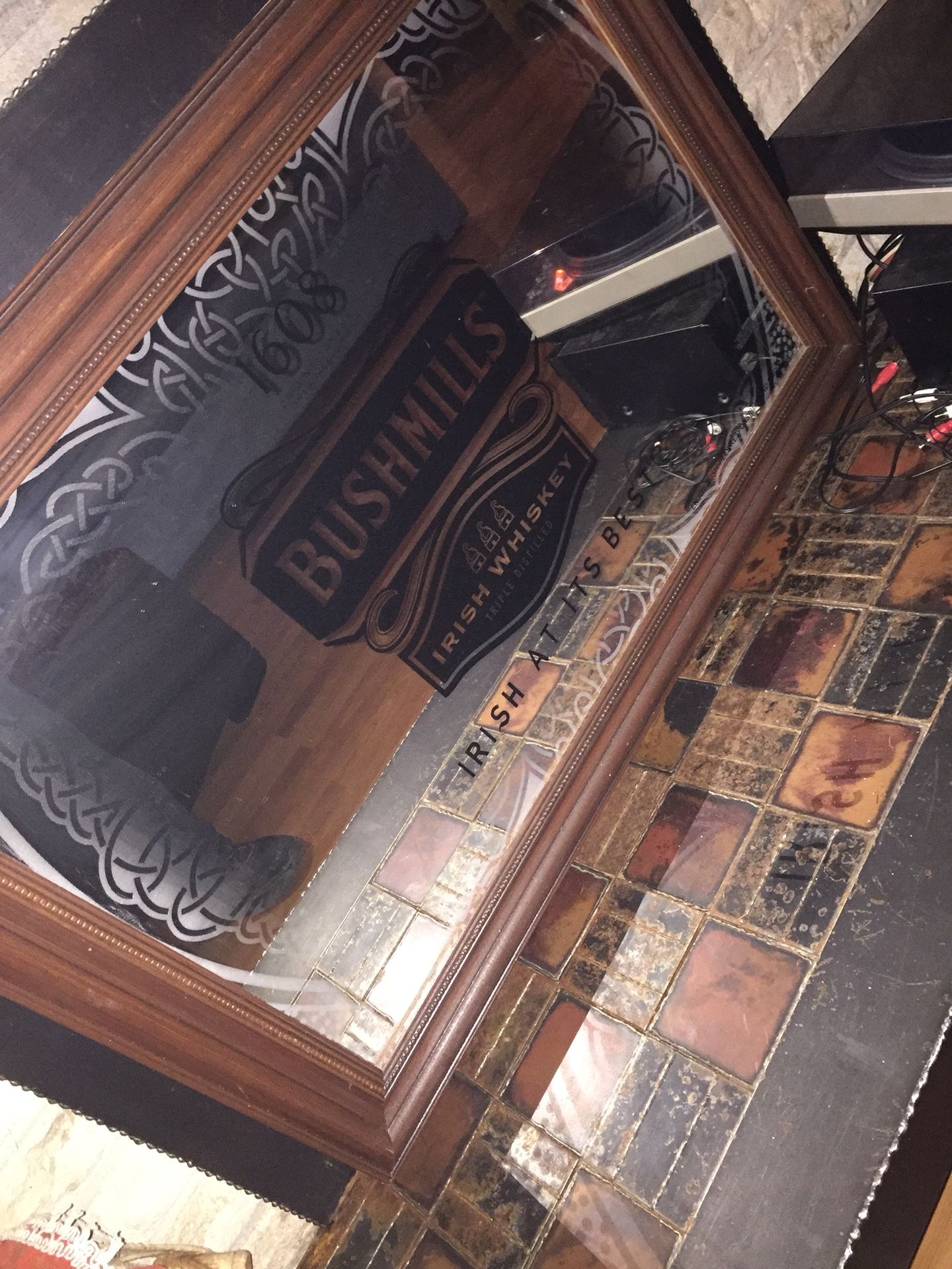 Bushmills Bar Mirror