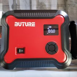 Portable Car Jump Starter with Air Compressor, BUTURE 150PSI 3500A 26800mAh  Battery Booster Pack (All Gas/8.0L Diesel) Digital Tire Inflator for Sale  in Dallas, TX - OfferUp