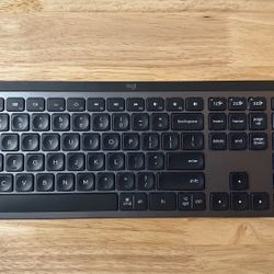Logitech MX Keys Illuminated Wireless Keyboard with Bluetooth, USB-C 