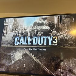 I am selling two PlayStation 2 consoles, and Call of Duty 3 is included.