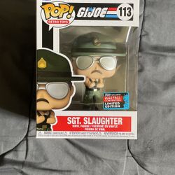Funko Sgt Slaughter Limited Edition 