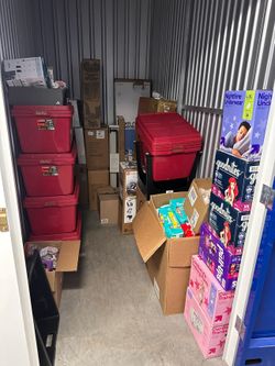 Storage unit for sale! Everything must go! Resellers Garage sale Baby clothes Furniture 180 items!