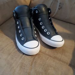 Leather Converse W7