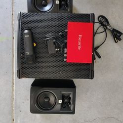 Recording Studio Set Up 
