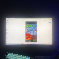 Gaming Monitor Speakers And Camera 