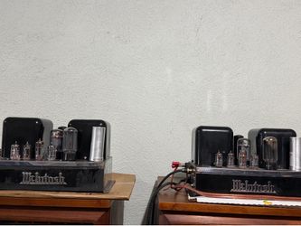A pair McIntosh MC 30 all Recaps