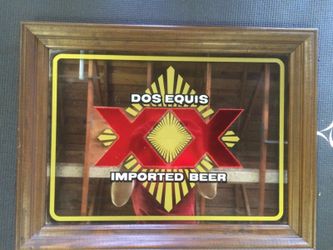 Vintage Beer Mirror- Dod Equis