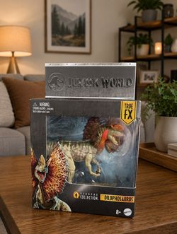 Mattel Jurassic World Hammond Collection Dilophosaurus Action Figure