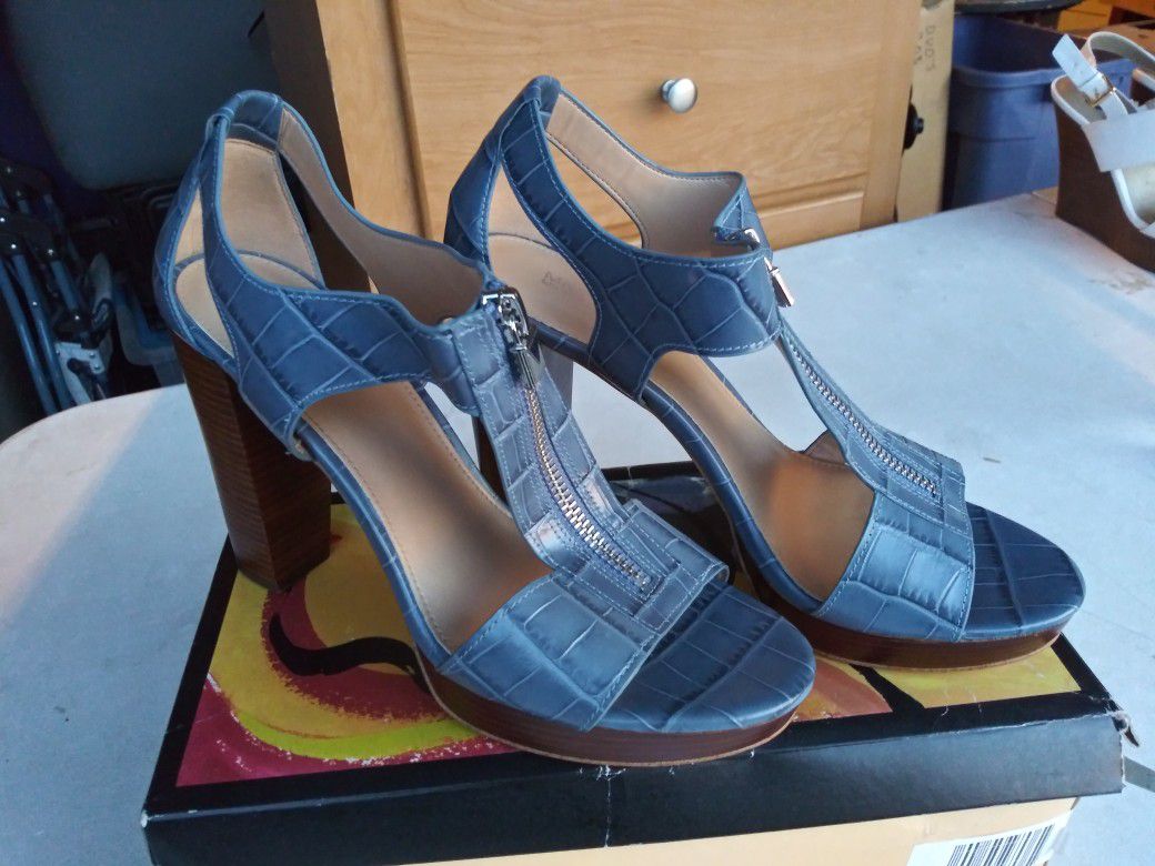 Mk New High Heels Size 7.5  $40 Firm  Pick Up Only Bonanza And Lamb 