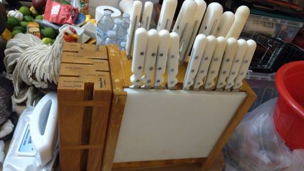 Chef Knives And Knife Sharpener